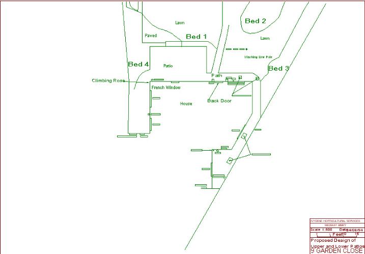Current Design for Patio nearest house for Case 4